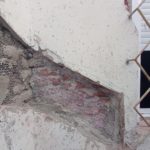 Reparación de fisuras en muros